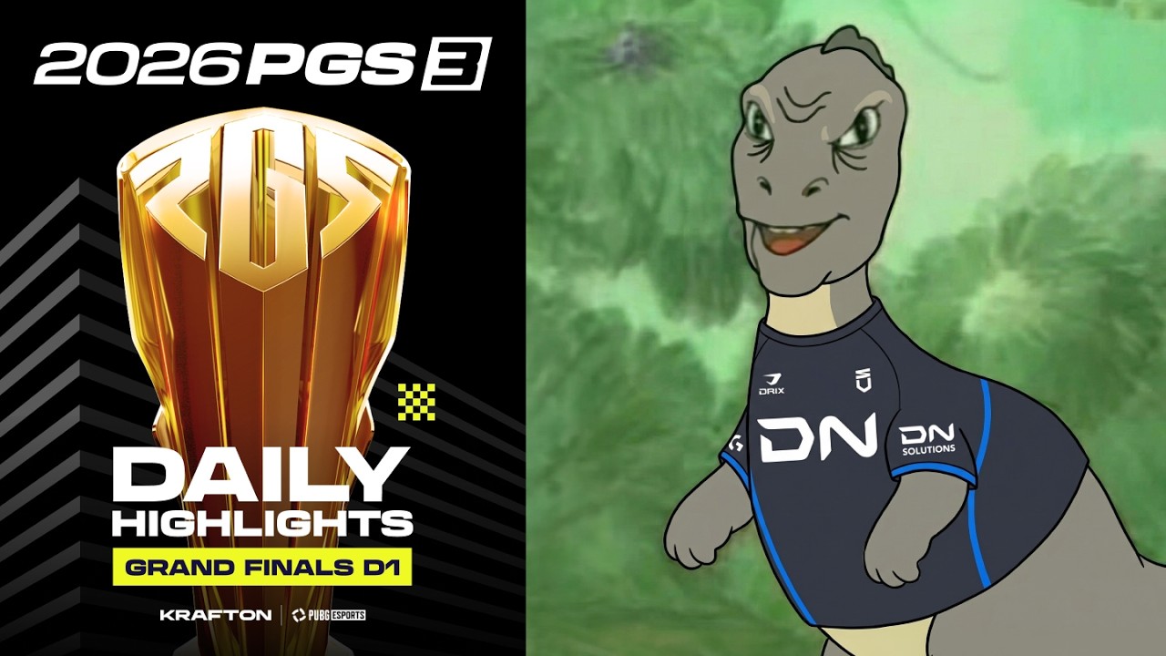 적들을 잘근잘근 씹어먹는 공포의 Rex 🦖 | PGS 3 GRAND FINALS DAY 1 하이라이트 | 2026 PGS [배틀그라운드] [배그]