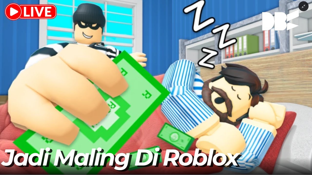 Jadi Maling Di Roblox! | Roblox Indonesia Live