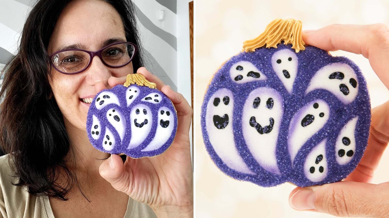 Cute Halloween Ghost Cookies 👻🎃👻