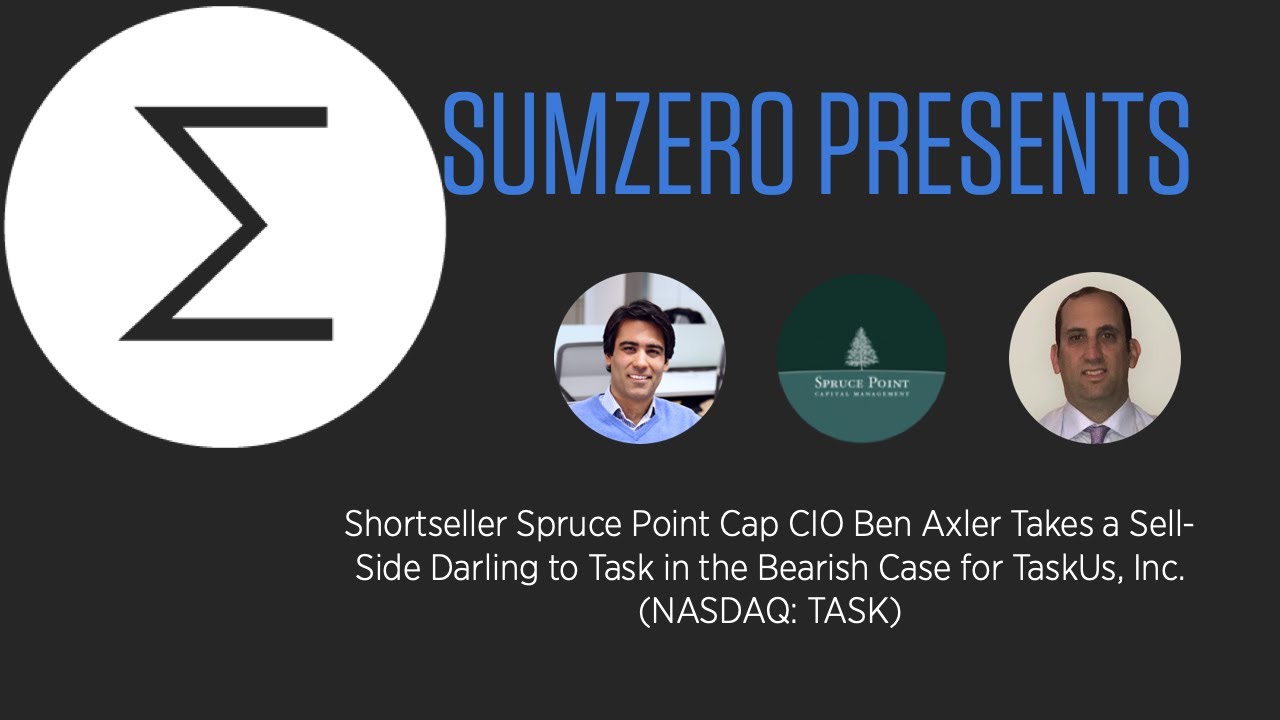 Spruce Point CIO Ben Axler Shorts TaskUs, Inc. (TASK: US), Saying it Could be a 