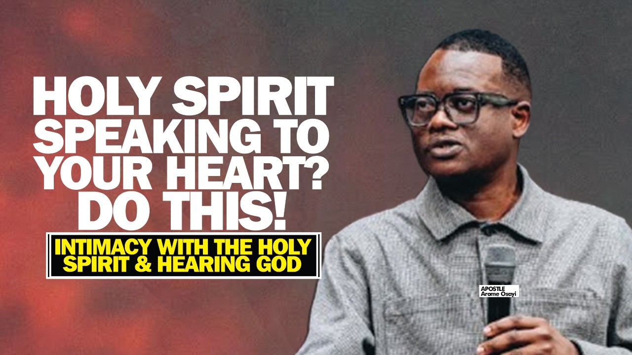 Если это происходит в вашем сердце во время молитвы, значит, Святой Дух говорит вам — сделайте эт...