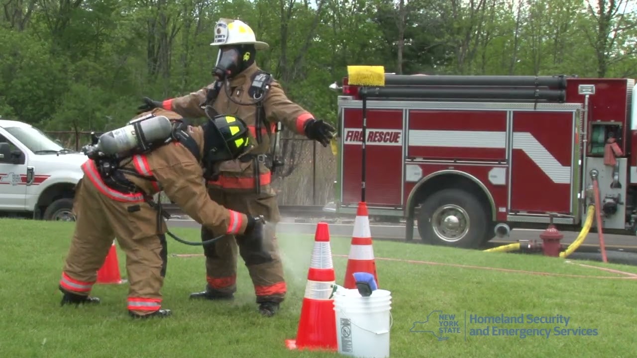 NYS  Firefighter Gross Decontamination Process