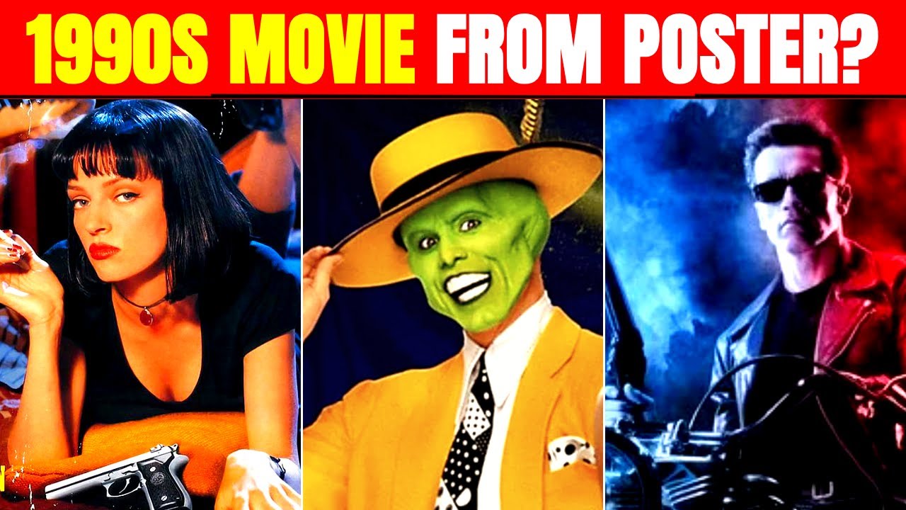 🎬 Can You Guess All 105 90s Movie Posters? 🔥 Only True Cinephiles Score 90+!