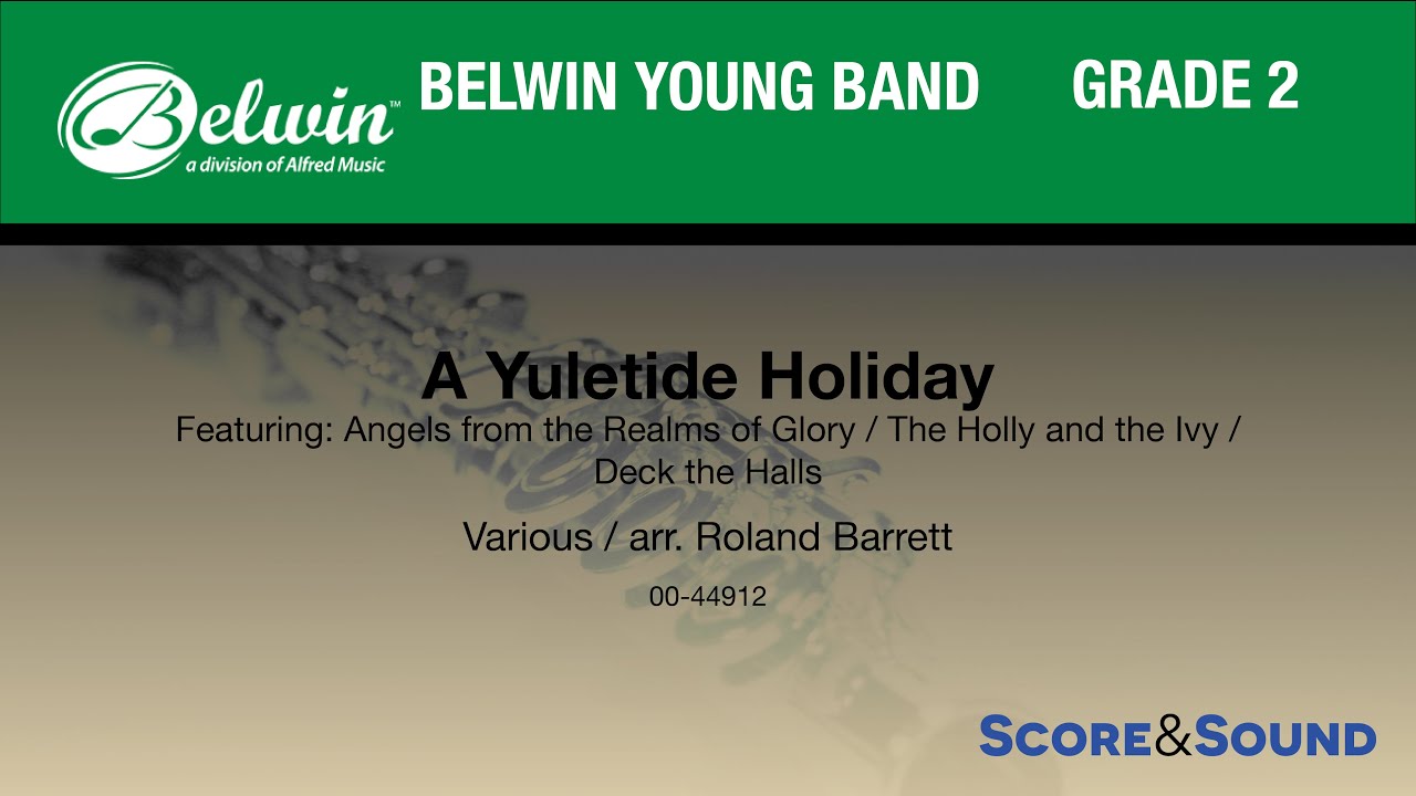 A Yuletide Holiday arr. Roland Barrett - Score & Sound