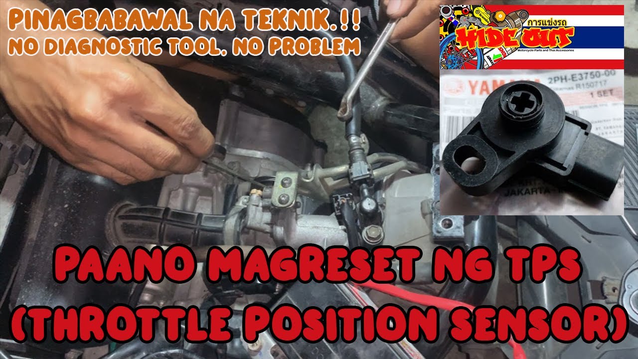 Paano magreset ng TPS o Throttle Position Sensor?