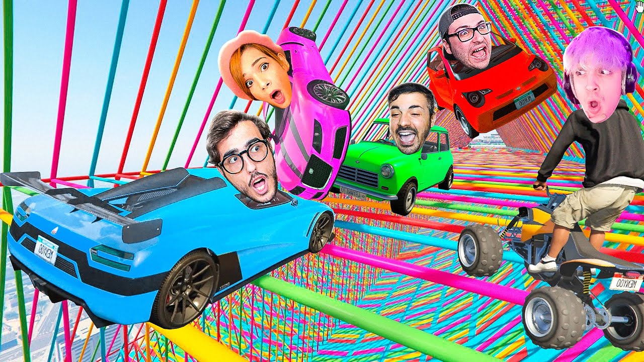 DISTRUGGO I MIEI AMICI NEL FACE TO FACE SU GTA 5!