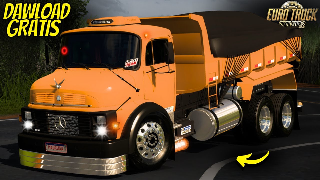 DOWNLOAD MB 1113 CACAMBA NO ESTILO JOVEM, ARQUEADO E QUALIFICADO - MOD GRÁTIS ETS2 1.53