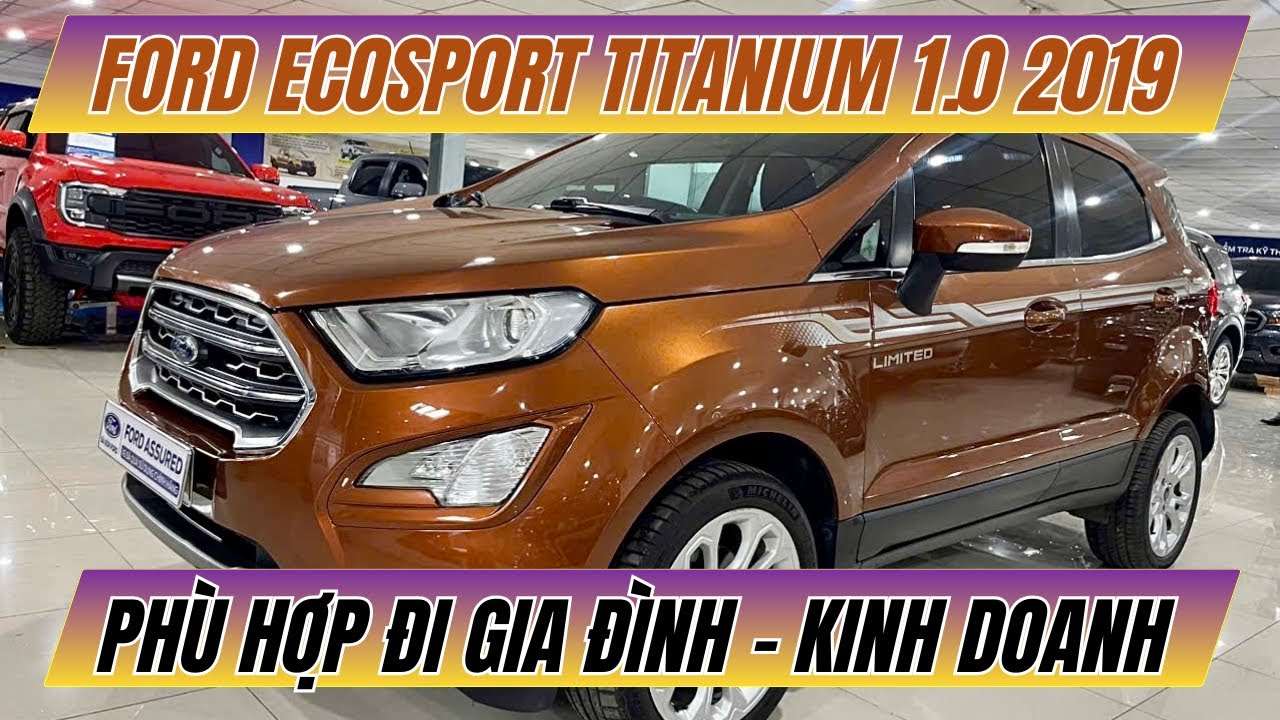 FORD ECOSPORT TITANIUM 1.0 2019 PHÙ HỢP GIA ĐÌNH - KINH DOANH | XE FORD LƯỚT CHÍNH HÃNG 
