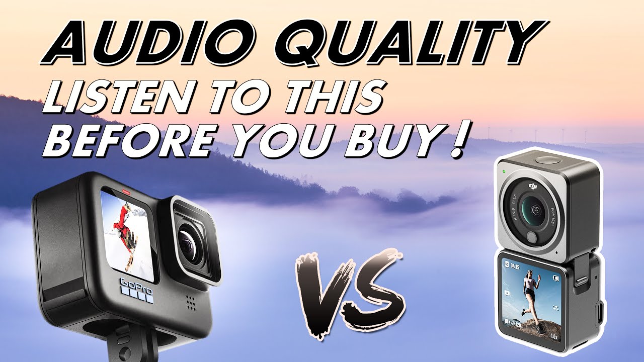 DJI Action 2 vs GoPro Hero 10 Audio Quality Test & Comparison
