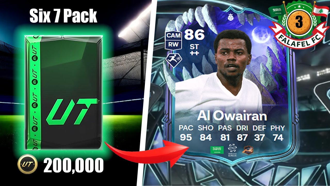 I SPENT 200K ON 67 PACKS- Al Falafel FC | FC26