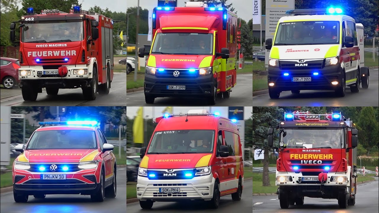 🚨 [MANV-Lage nach Bahnunfall] Großeinsatz bei Triptis🚨