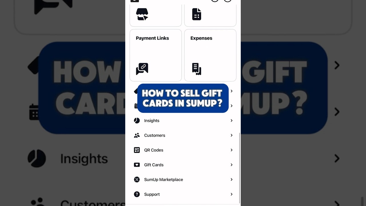 How to sell gift cards in SumUp | Entrepreneur Hero