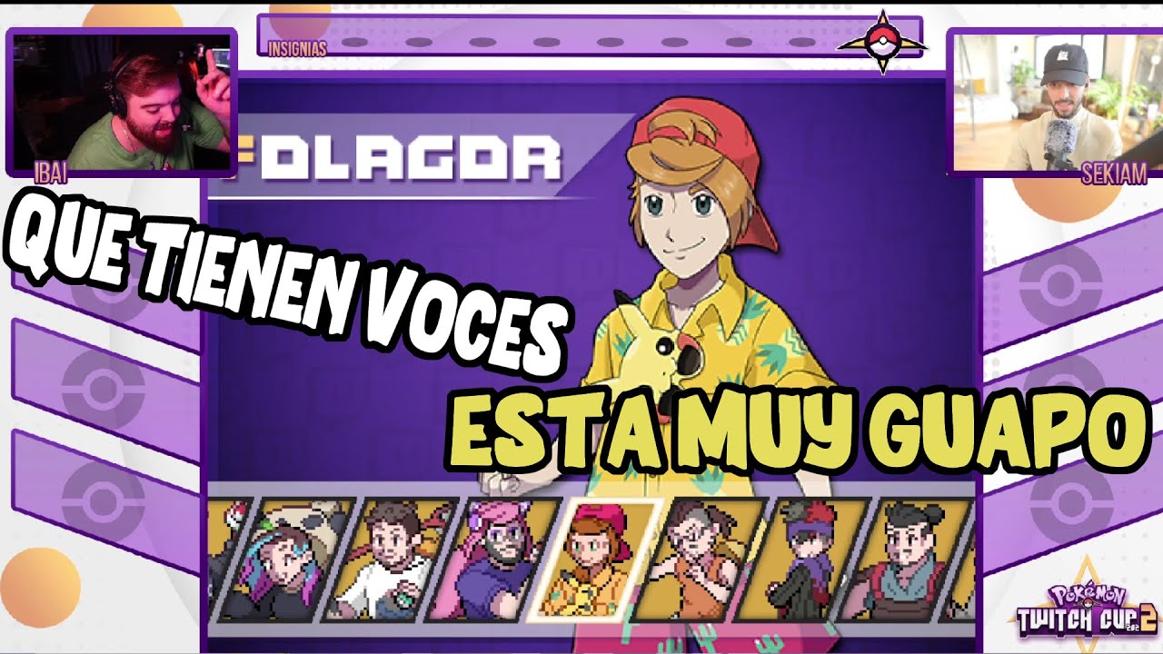 IBAI Y SEKIAM REACCIONA A LOS PARTICIPANTES TWITCH CUP 2 POKEMON Y SU ELECCIÓN