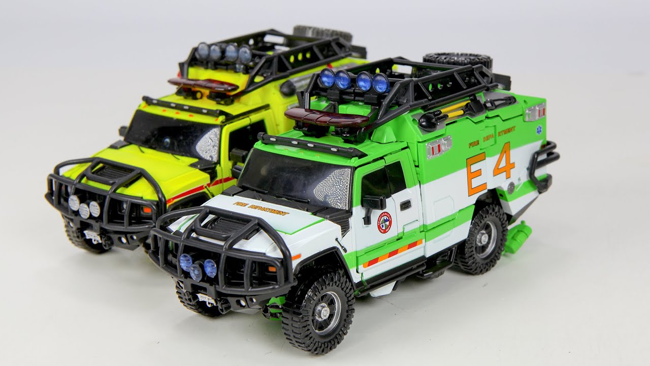 Transformers Movie Masterpiece KO Dotm Ratchet Ambulance Vehicle Robot Toys