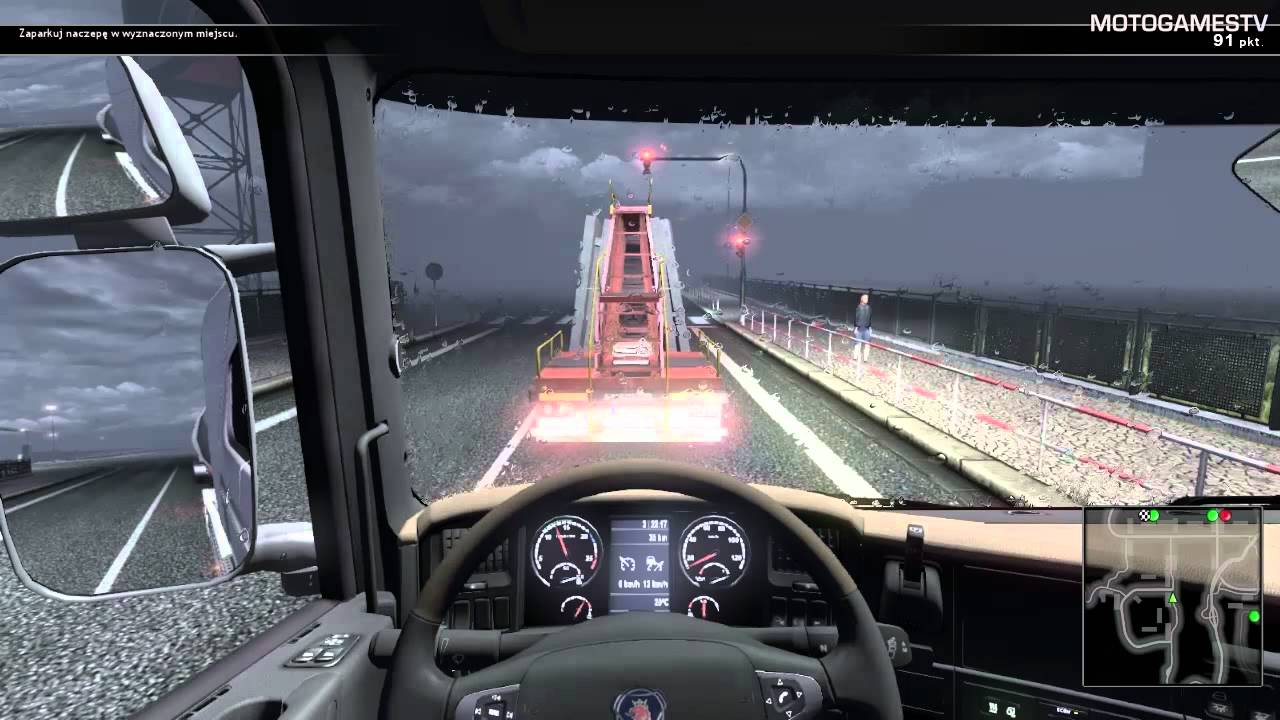 Scania Truck Driving Simulator The Game - Free Ride Missions (Rain)