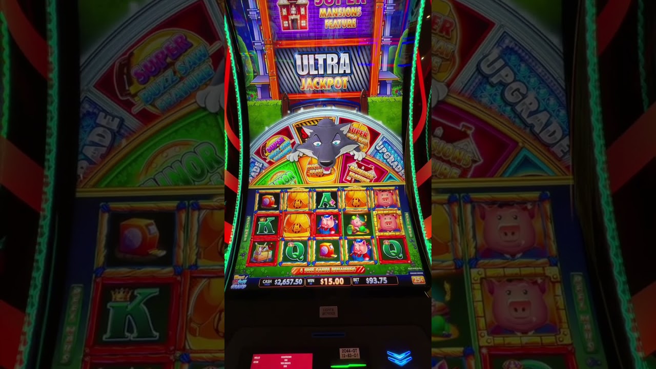MAX BET BONUS on Huff n Puff Grand! #slots #casino #jackpot