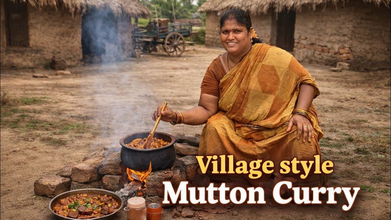 Village style Spicy mutton curry | మటన్ కర్రీ|How To Make Mutton Curry In Telugu |Maa Inti Ruchulu