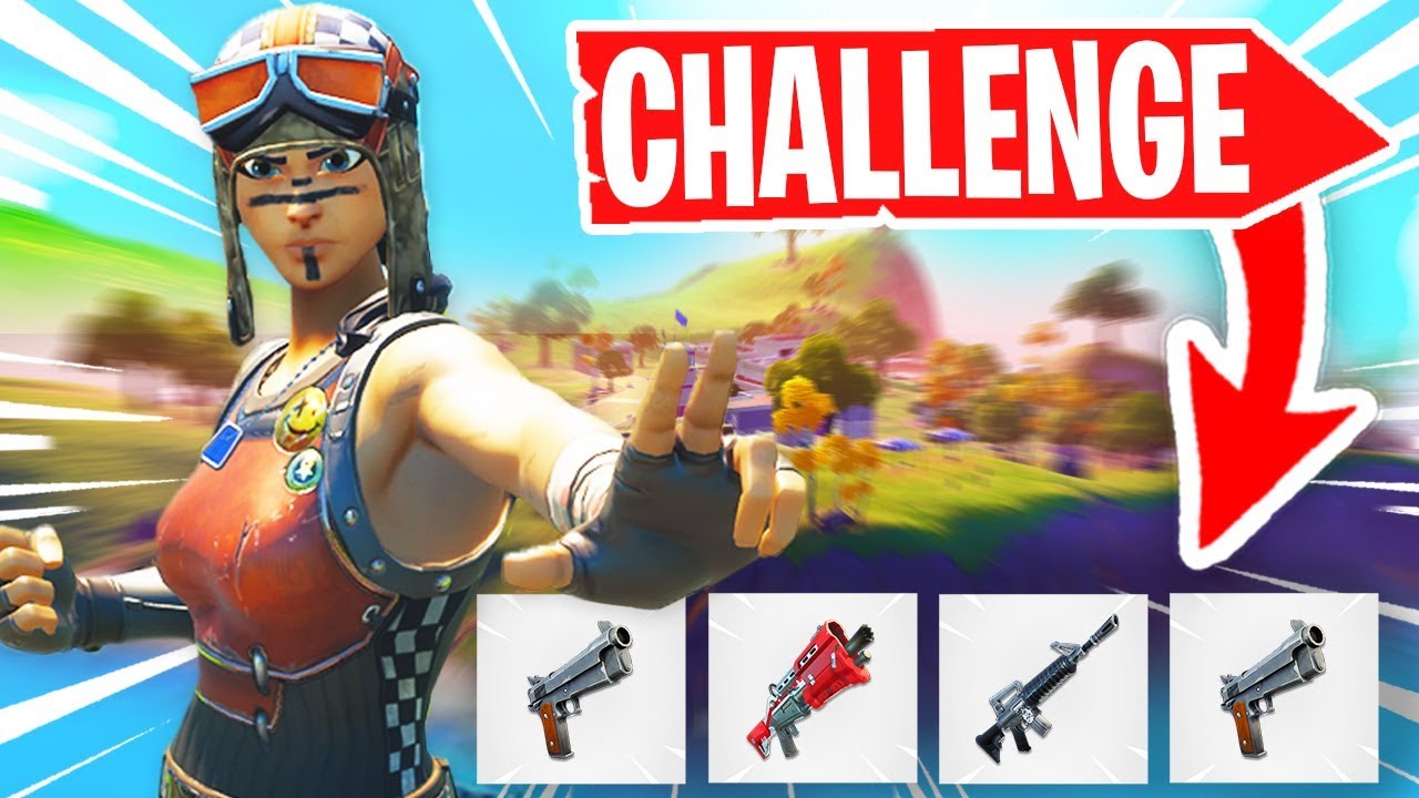 Winning Using SPAWN ISLAND Loot in Fortnite... (Very Hard)