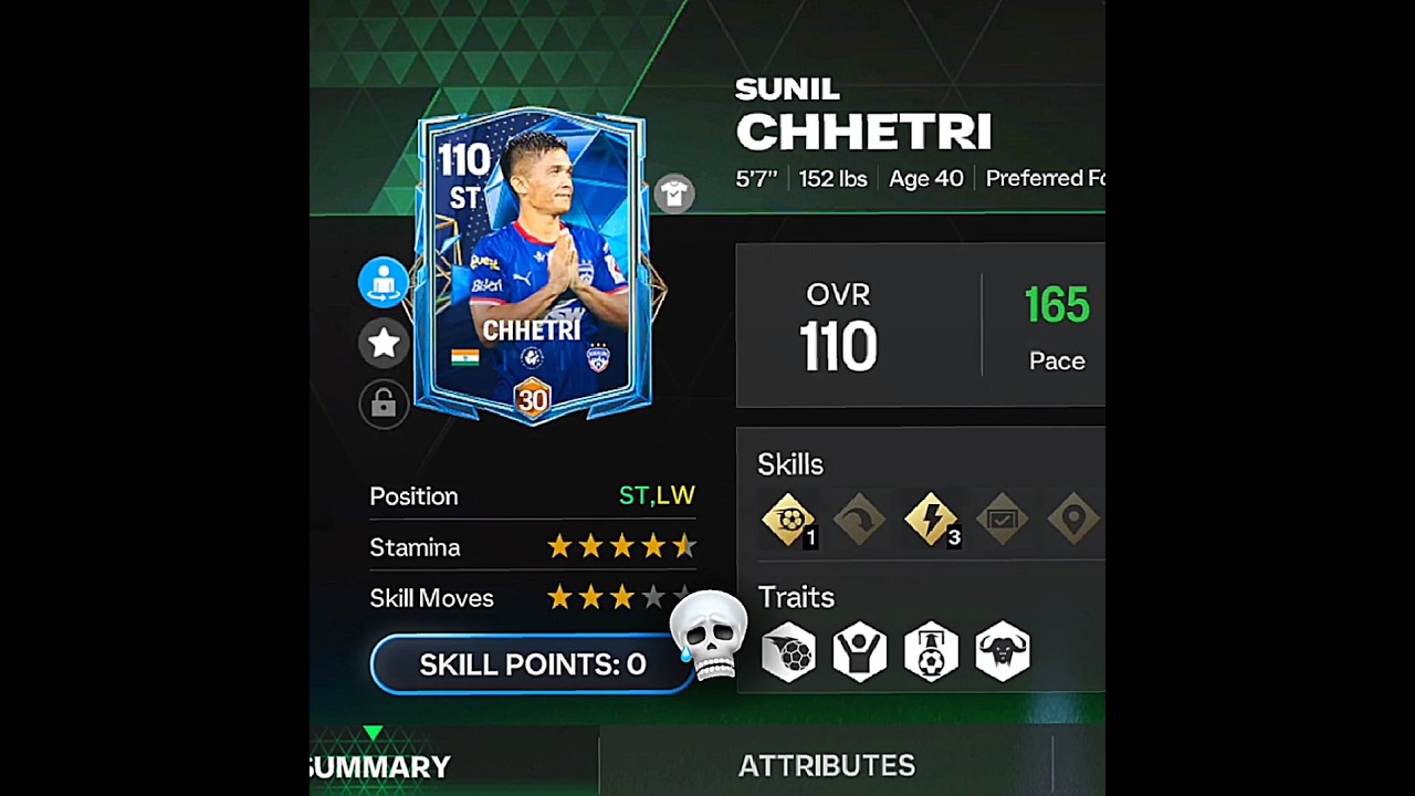 Sunil Chhetri 🇮🇳 #fcmobile