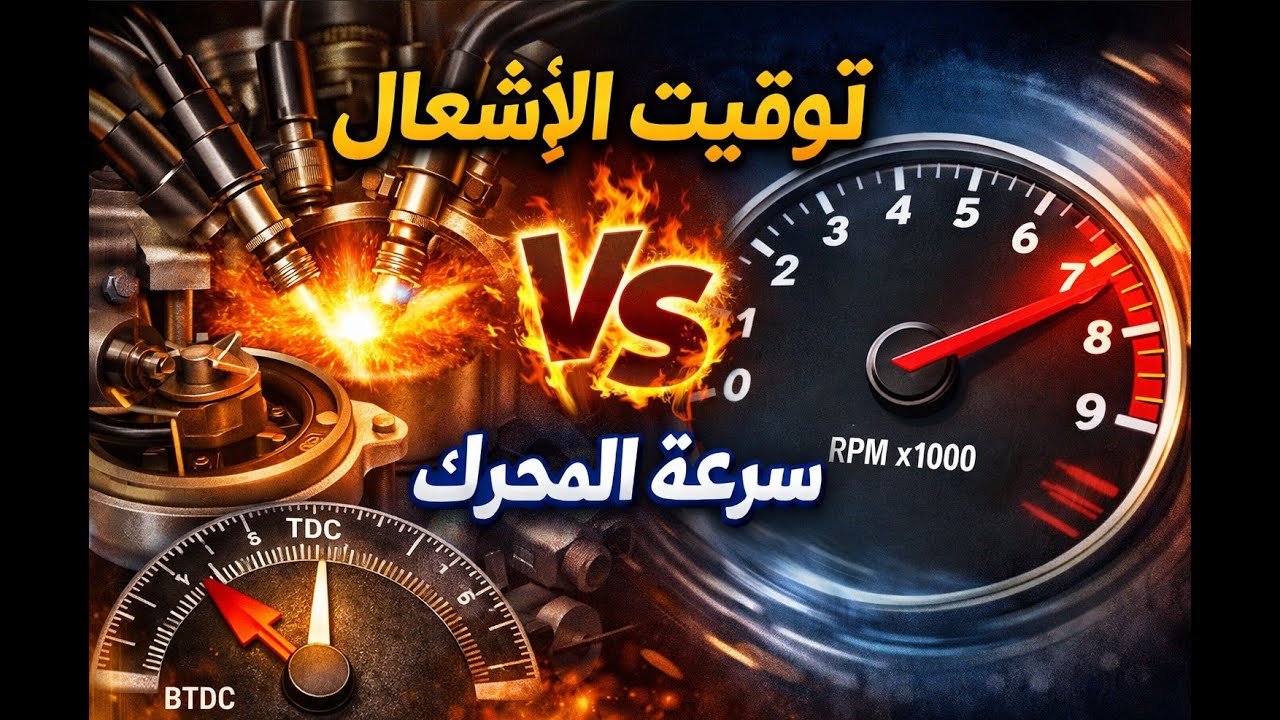 أكاديمية البرمجة |  علاقة توقيت الإشتعال بسرعة دوران المكينة | IGNITION TIMING AND ENGINE SPEED