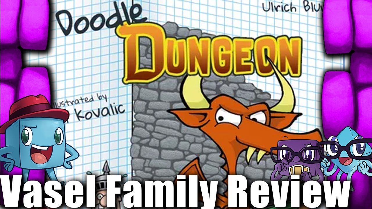 Vasel Family Reviews: Doodle Dungeon