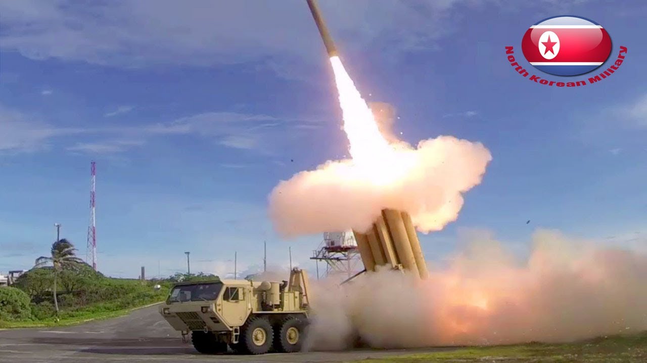 FULL THAAD MISSILE LAUNCH IN ALASKA - north korean military