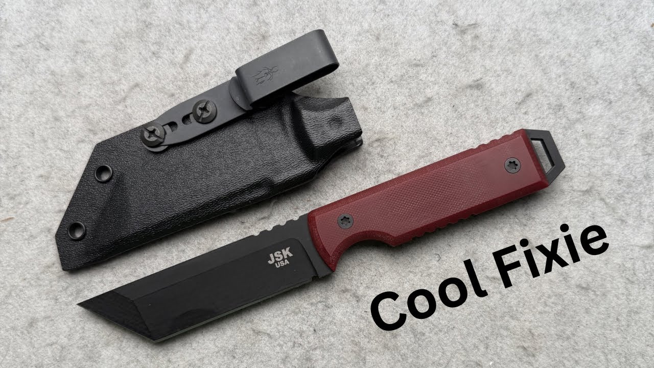 Обзор ножа John Scott Knives (JSK) Tanto Fixie.