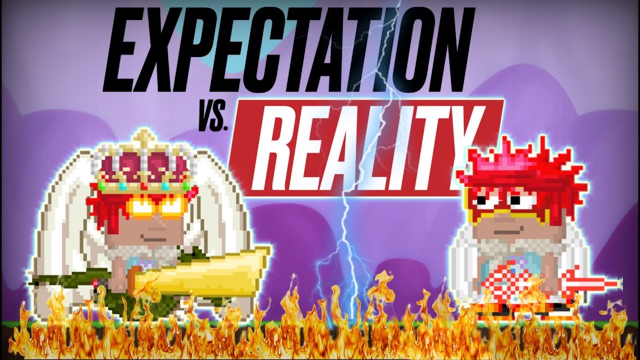 EXPECTATION VS REALITY IN GROWTOPIA | (skit)