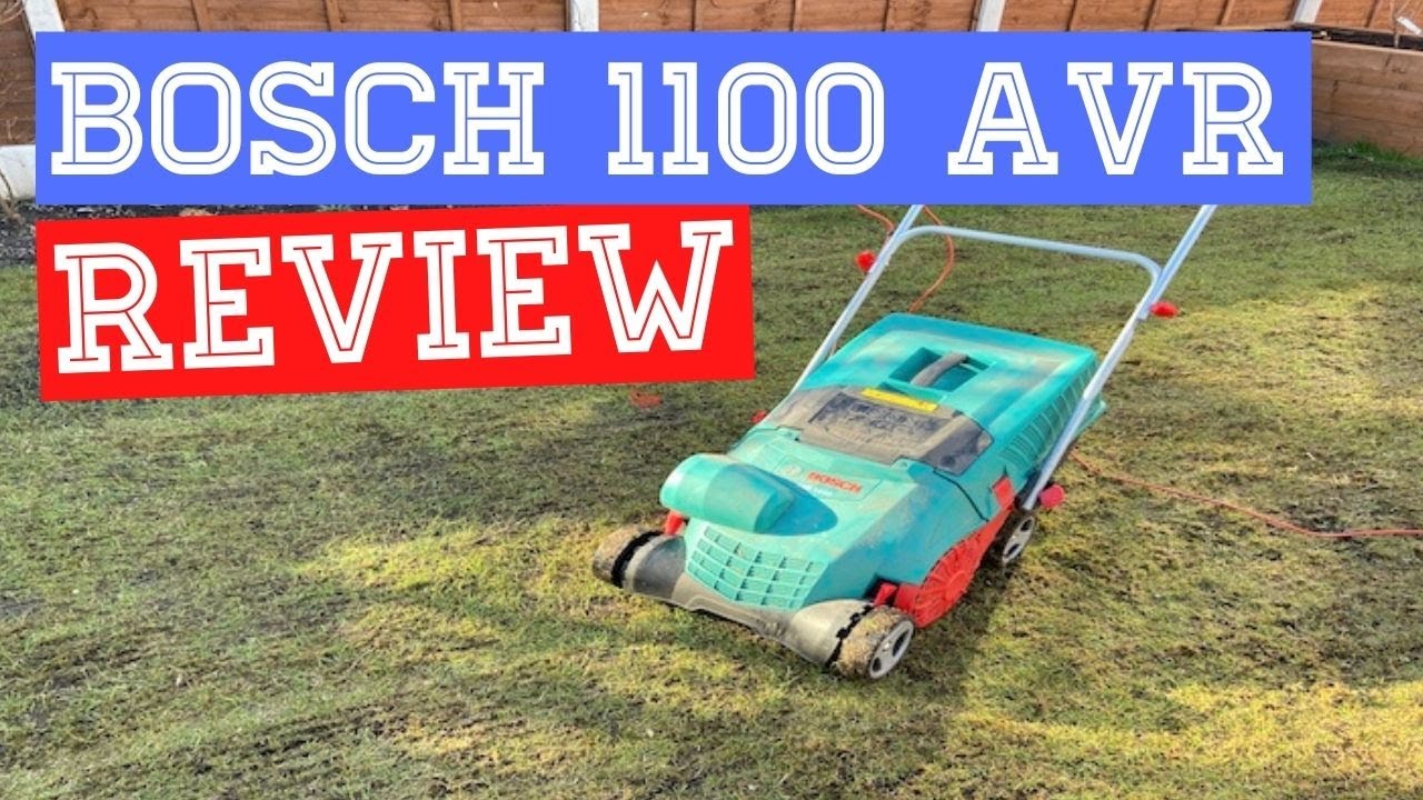 Bosch 1100 AVR Verticutter Review - The Pros & Cons After 3 Years