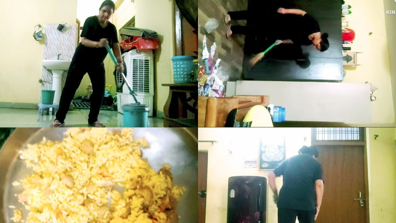 60 minutes only & full house clean!! Indian mom's House cleaning task 🏡Morning power hour's cleaning