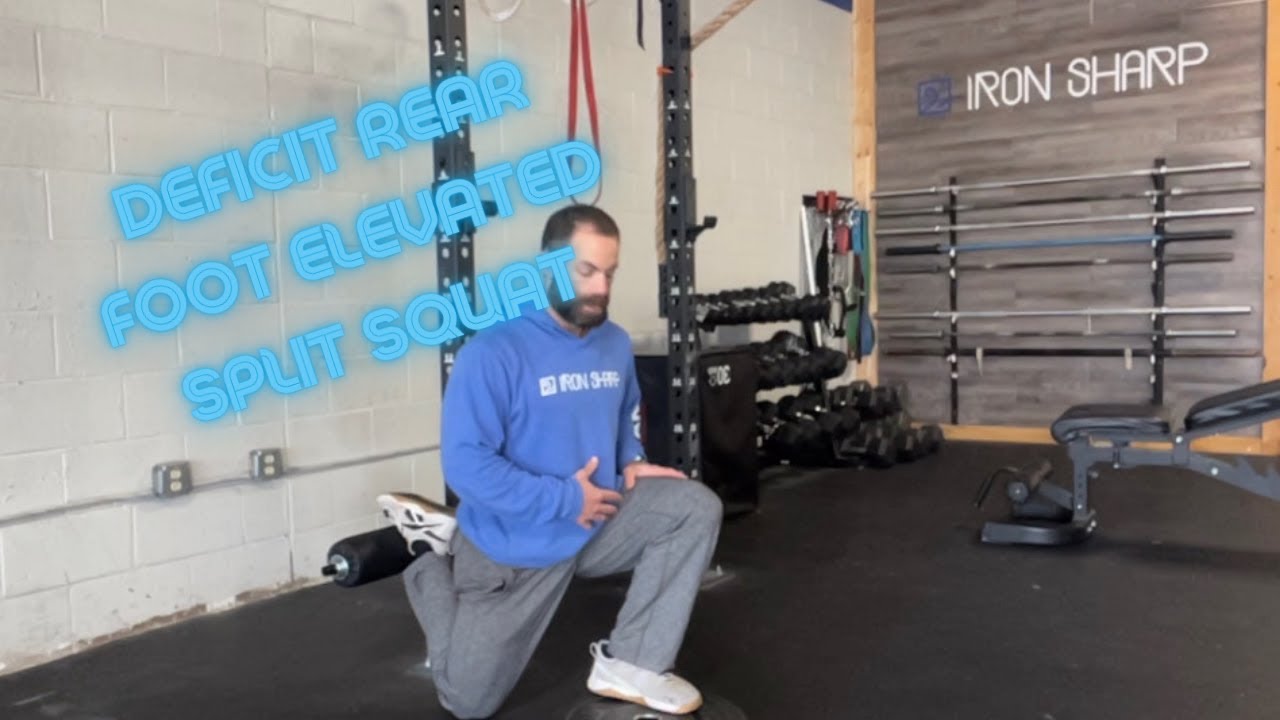 Deficit Rear Foot Elevated Split Squat
