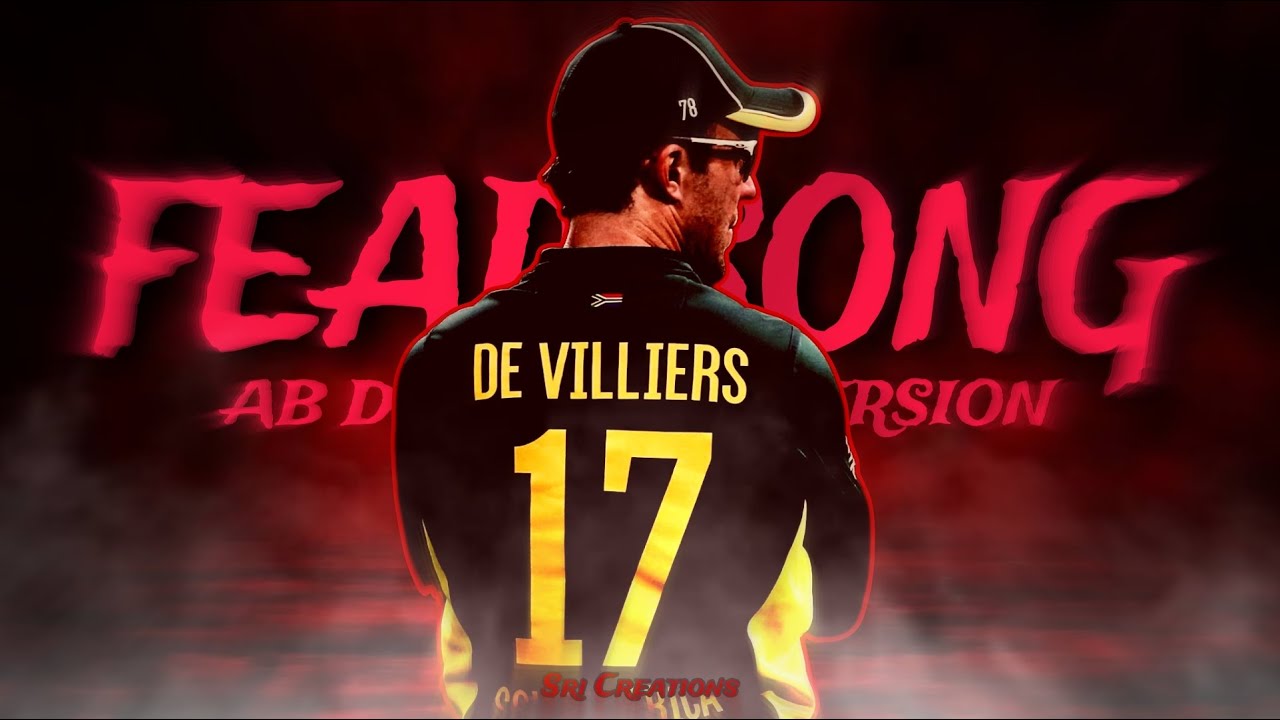 Fear Song - AB de Villiers Version | Devara - Part 1 | NTR | Anirudh | ABD | Sri Creations