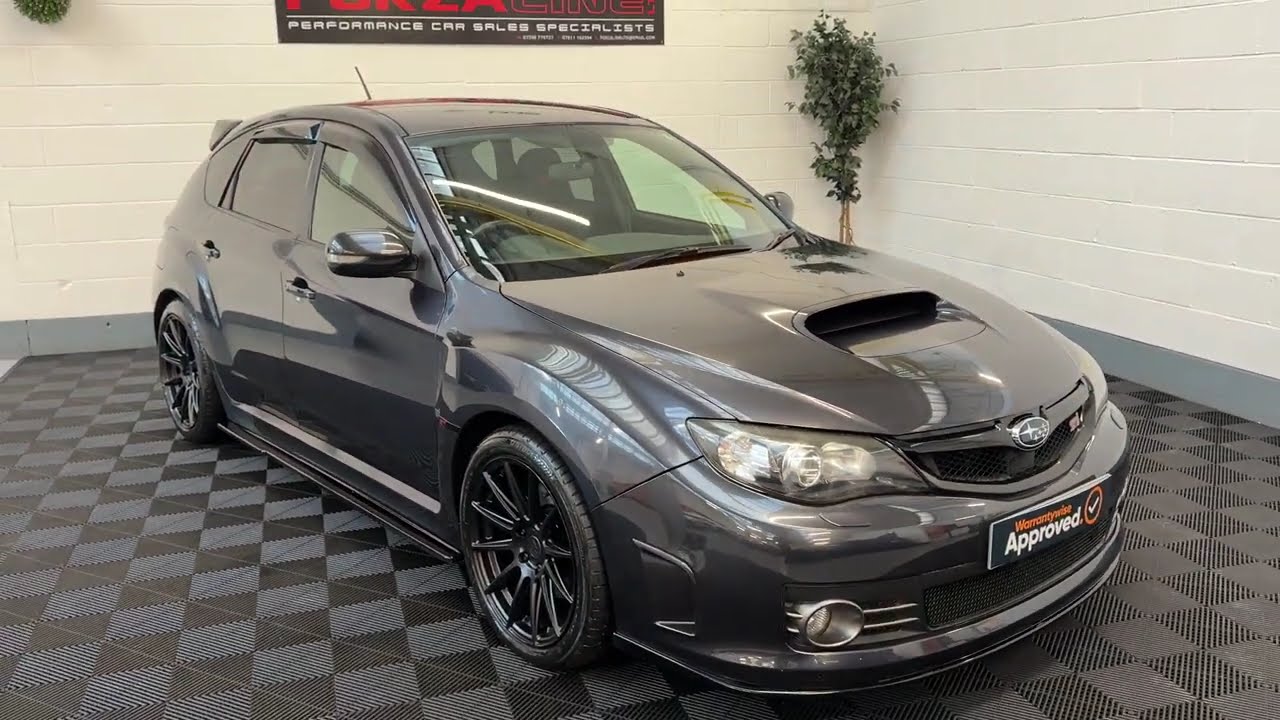 SUBARU IMPREZA WRX STI HATCH JDM IMPORT RARE AUTO, INVIDIA EXHAUST, IMMACULATE UNDERSIDE, FORZALINE