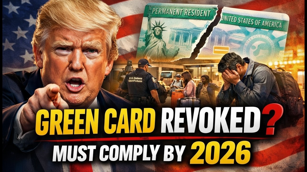 JUST APPROVED  Shocking U S  Immigration Law 2026 &mdash; Green Card Holders Must See!
