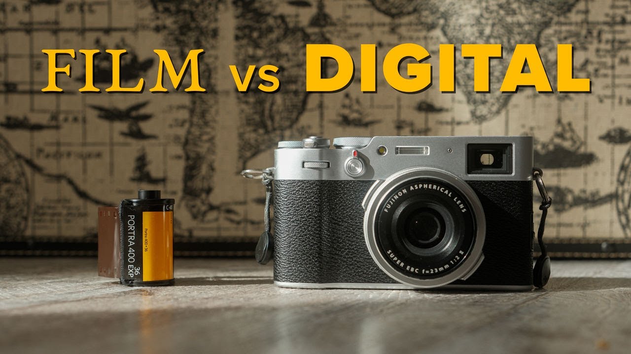 Can You Tell the Difference Between Film and Digital? Fuji X100V vs 35mm Film