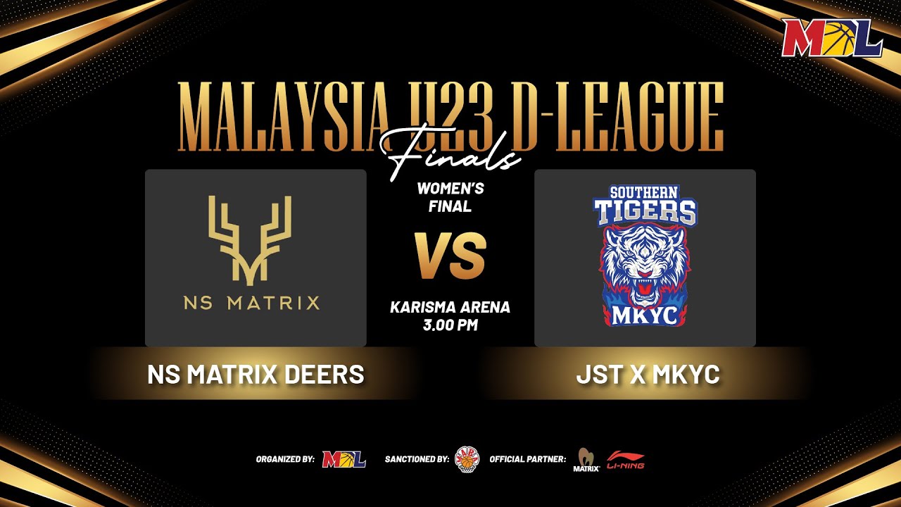 [LIVE] MBL U23 D-League 2025 Game 38 | NS Matrix Deers vs JST x MKYC