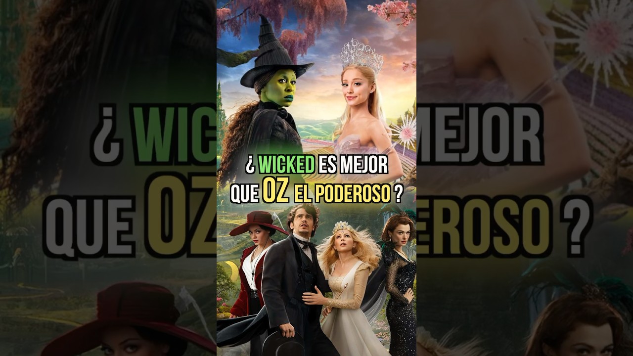 &iquest;WICKED es mejor que OZ El poderoso de DISNEY? #wicked #arianagrande #disney