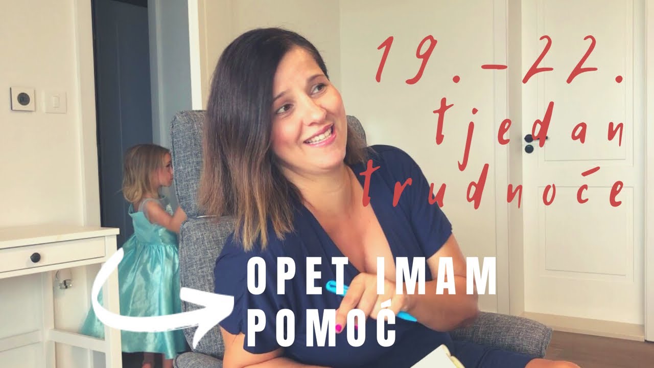 19 - 22 TJEDAN TRUDNOĆE | RAZVOJ BEBE I SIMPTOMI | mama troje djece |