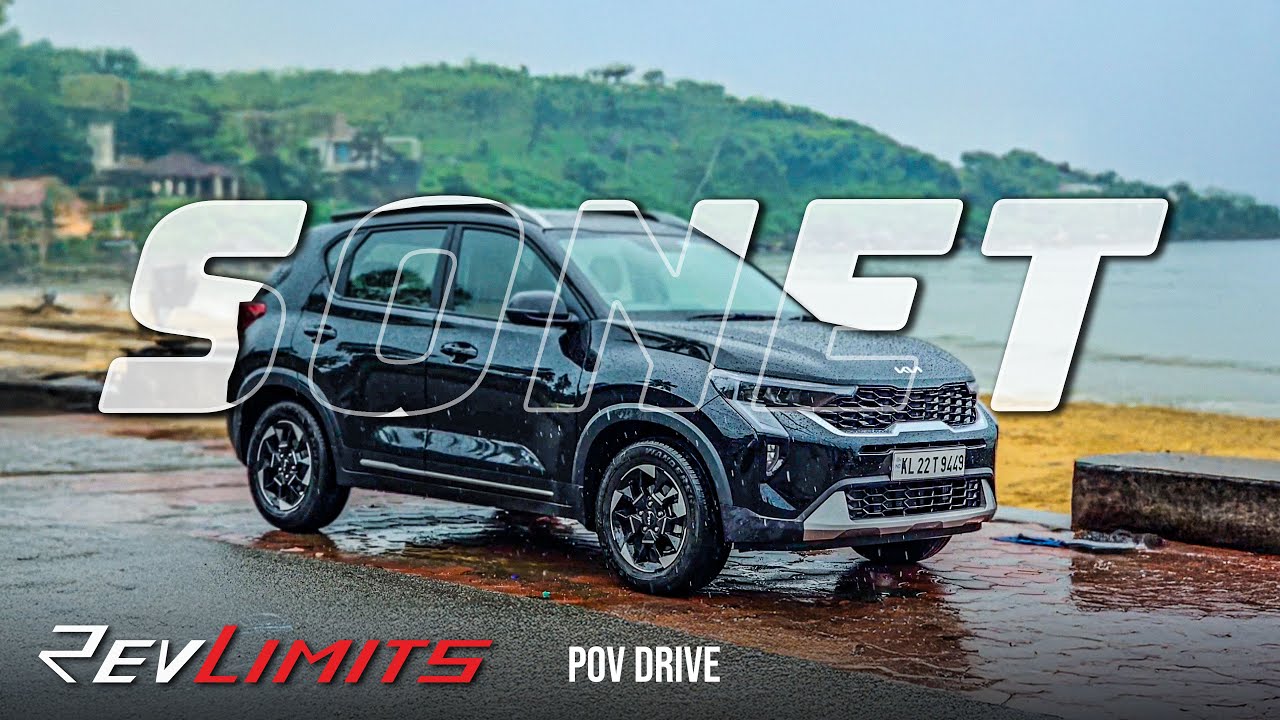 Kia Sonet HTX Diesel AT 2025 | 1.5L CRDi 114 л.с. | Тест-драйв от первого лица + Обзор | RevLimit...