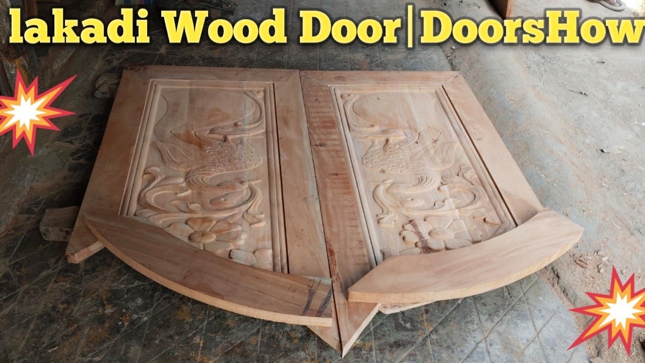 How to Make a Wooden Door|meguni lakadi Wood Door|Doors///👈