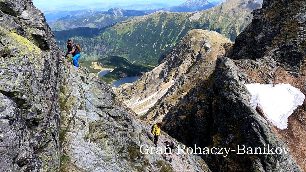 Orla Perć Tatr Zachodnich: Grań Rohaczy -Banikov