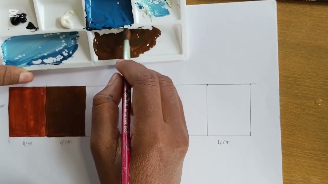 Shading technique used to create value |DTE | Art and Craft