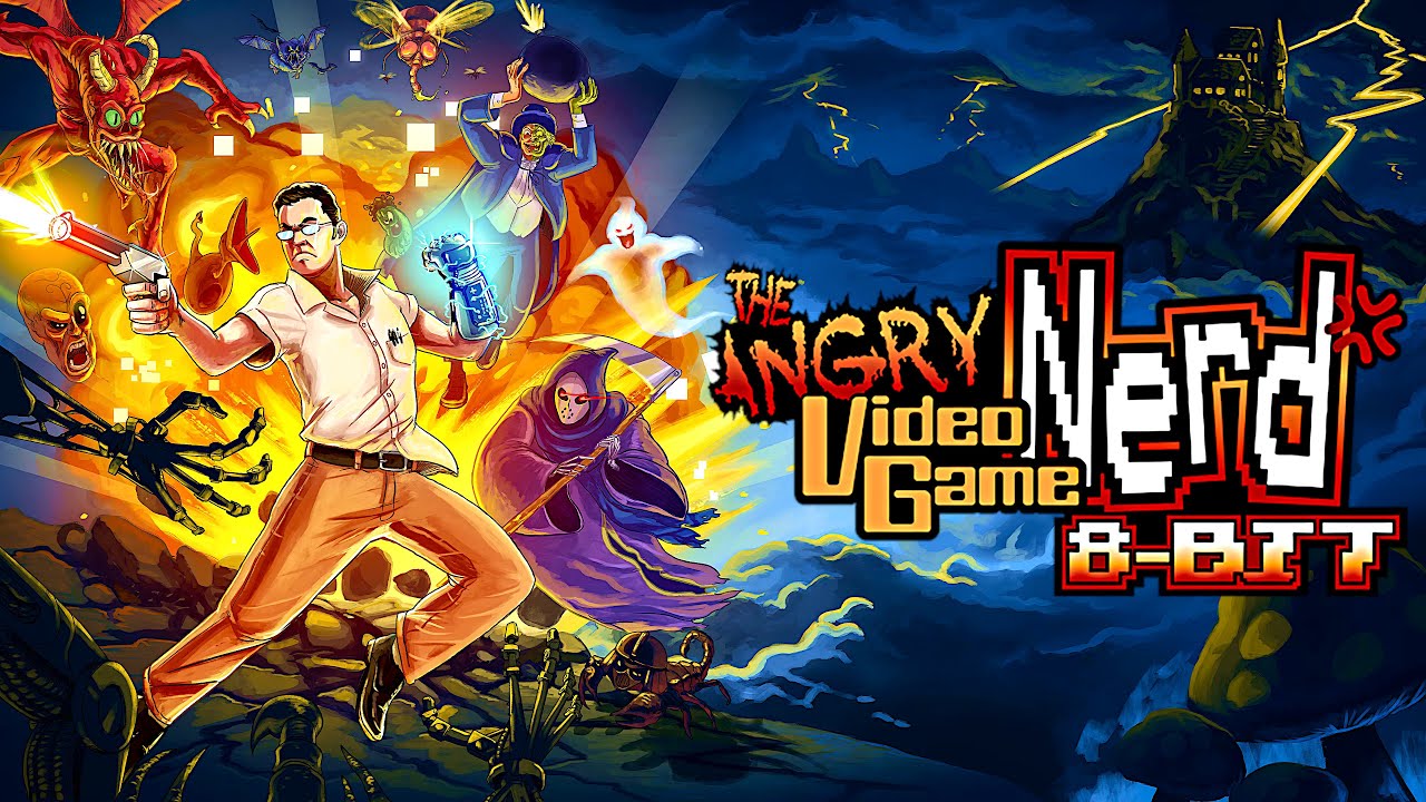The Angry Video Game Nerd 8 Bit ¤ Ps5 [Demo] TesT