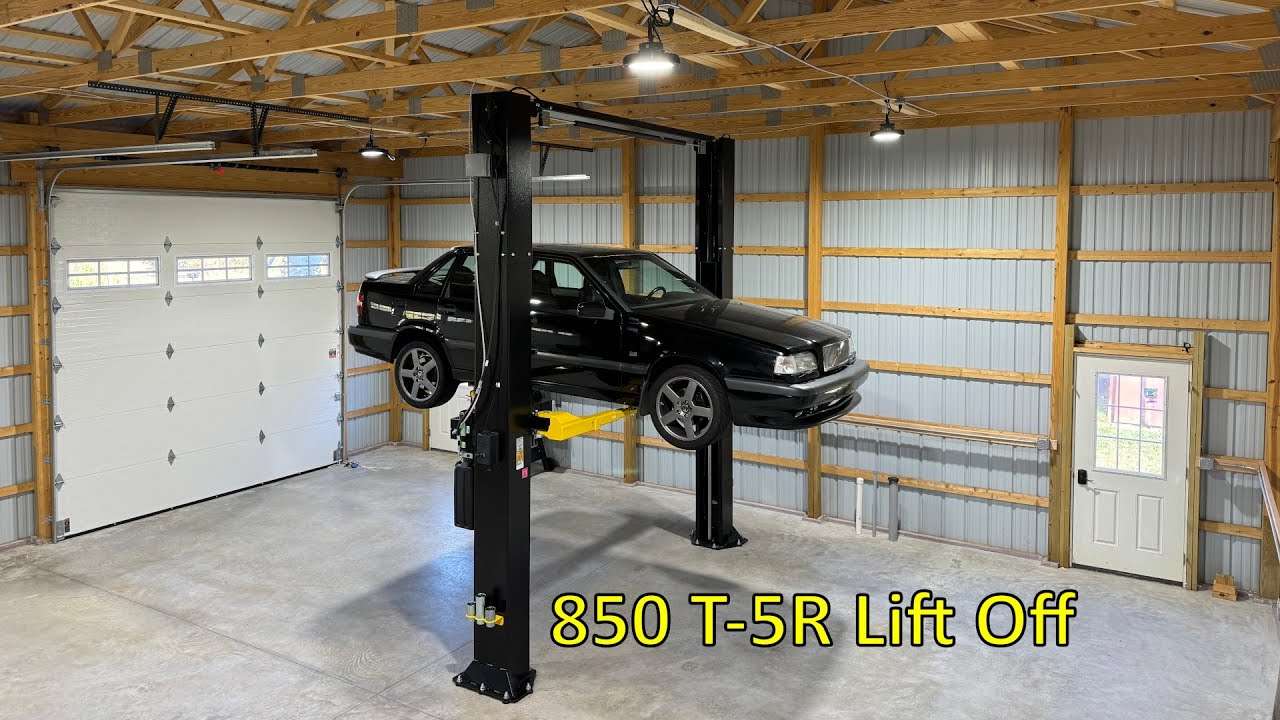 Volvo 850 T-5R Lift Off & Shop Electrical Upgrades