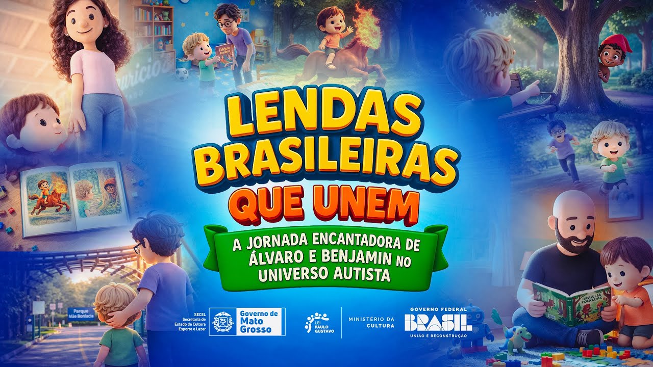 LENDAS BRASILEIRAS QUE UNEM: A JORNADA ENCANTADORA DE ÁLVARO E BENJAMIN NO UNIVERSO AUTISTA
