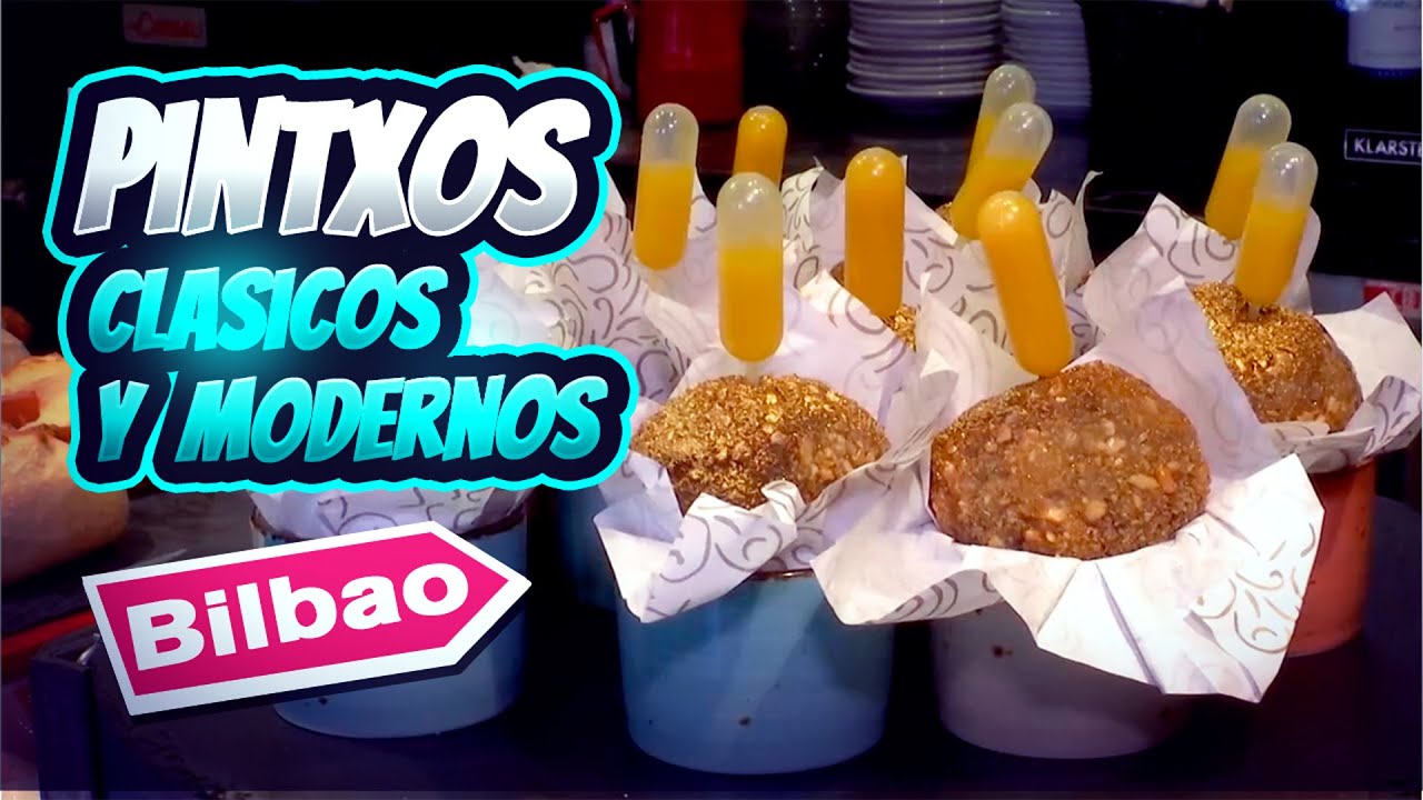 Pintxos clásicos y modernos en Bilbao. La Olla Plaza Nueva