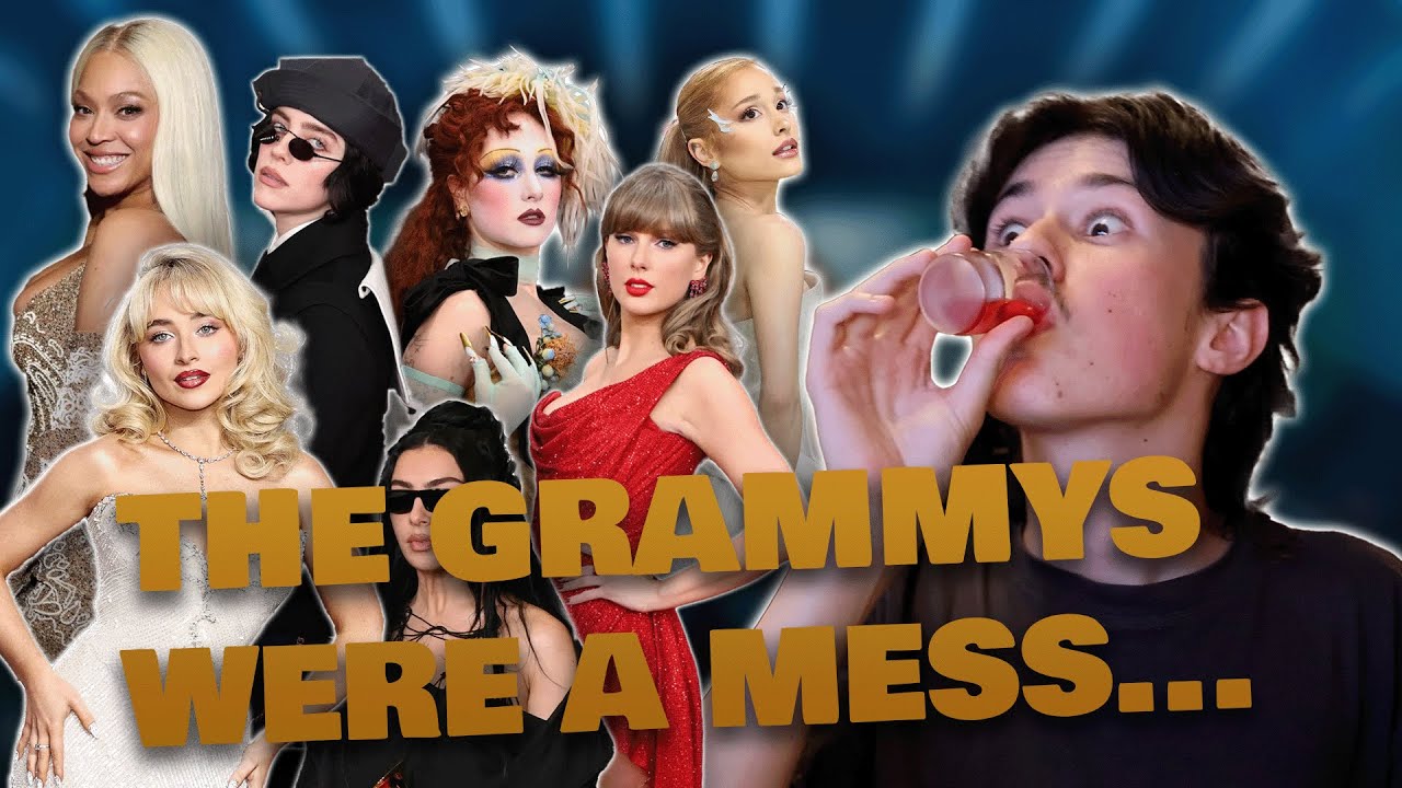 2025 GRAMMYS DRINKING GAME YOU LOSE YOU DRINK (i got drunk)