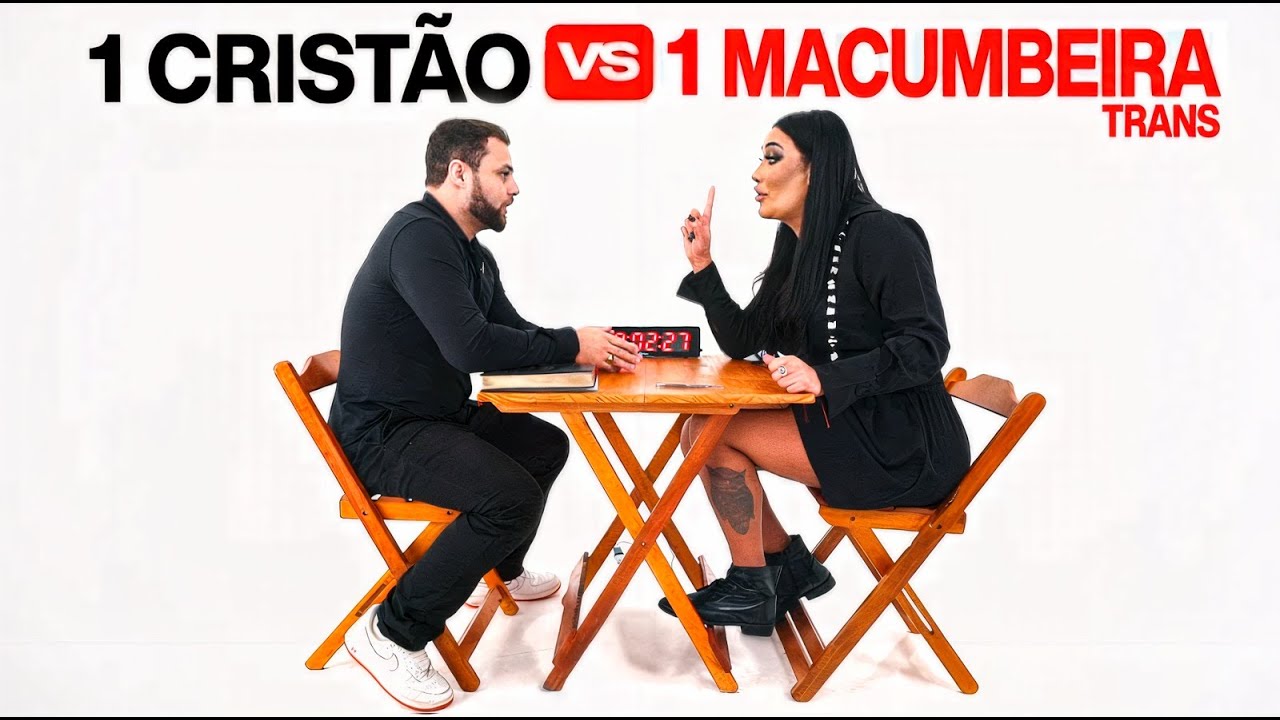 1 CRISTÃO VS 1 MACUMBEIRA TRANS! - CLONE