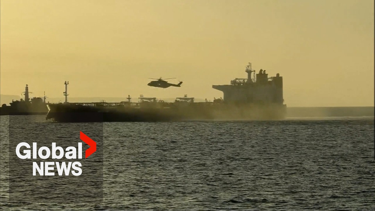 British armed forces seize Russian oil tanker used to fund Ukraine war