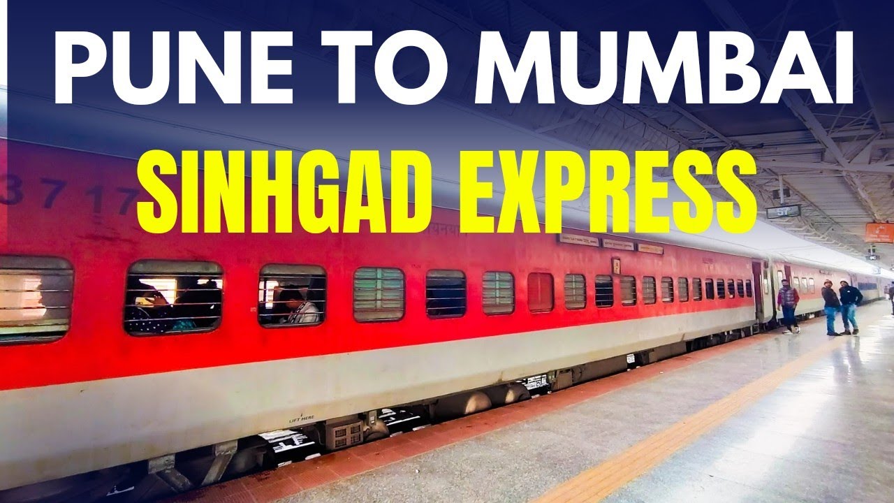 11010 Sinhgad Express Train Journey In General Class | Best Train From Pune To Mumbai